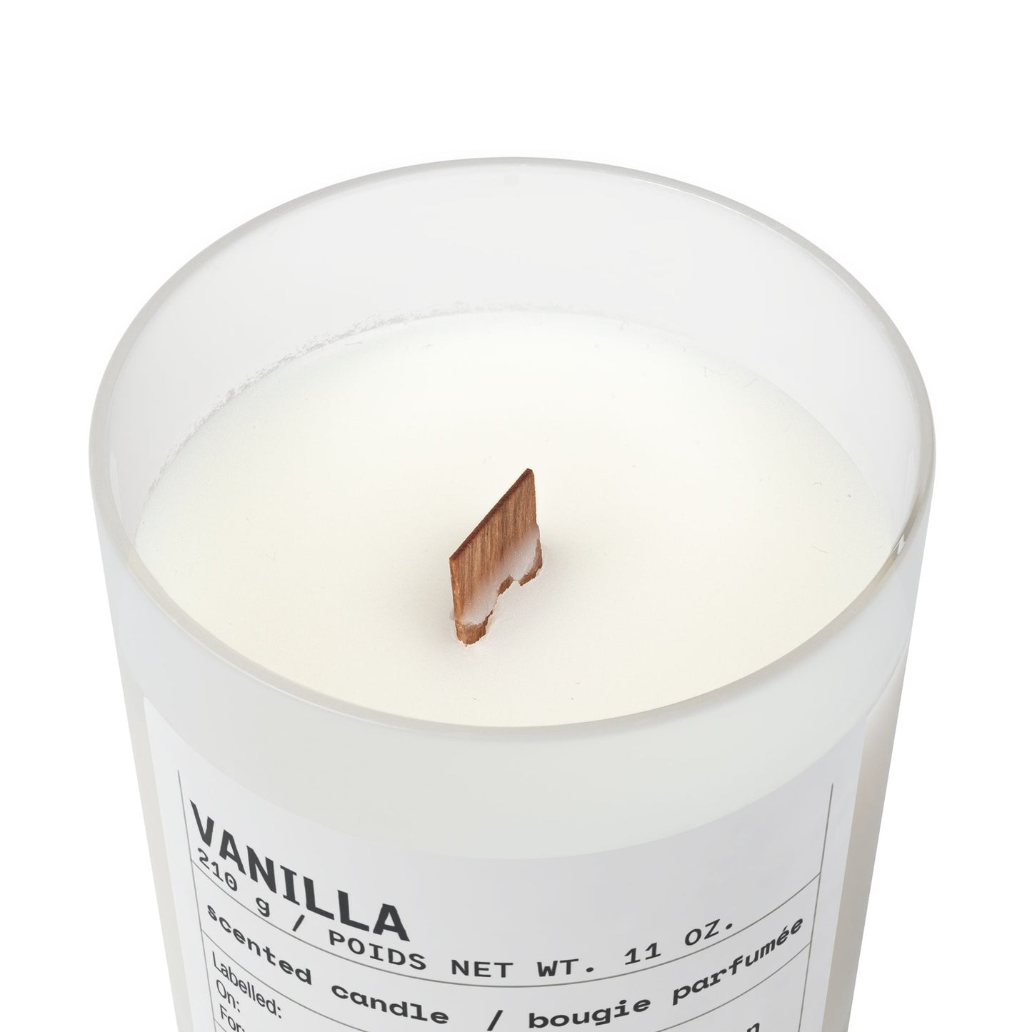 Frosted Glass Candle, 11oz