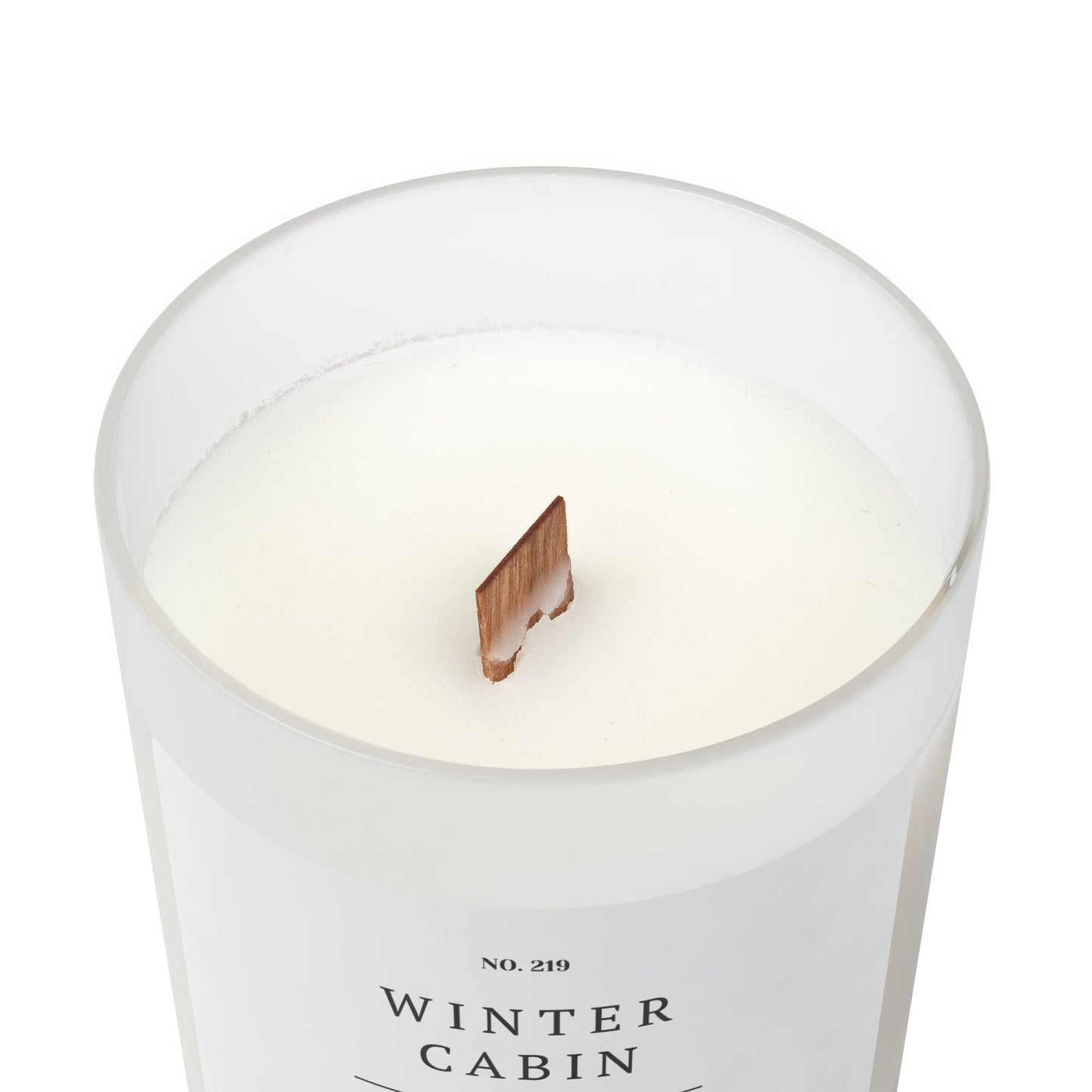 Frosted Glass Candle, 11oz
